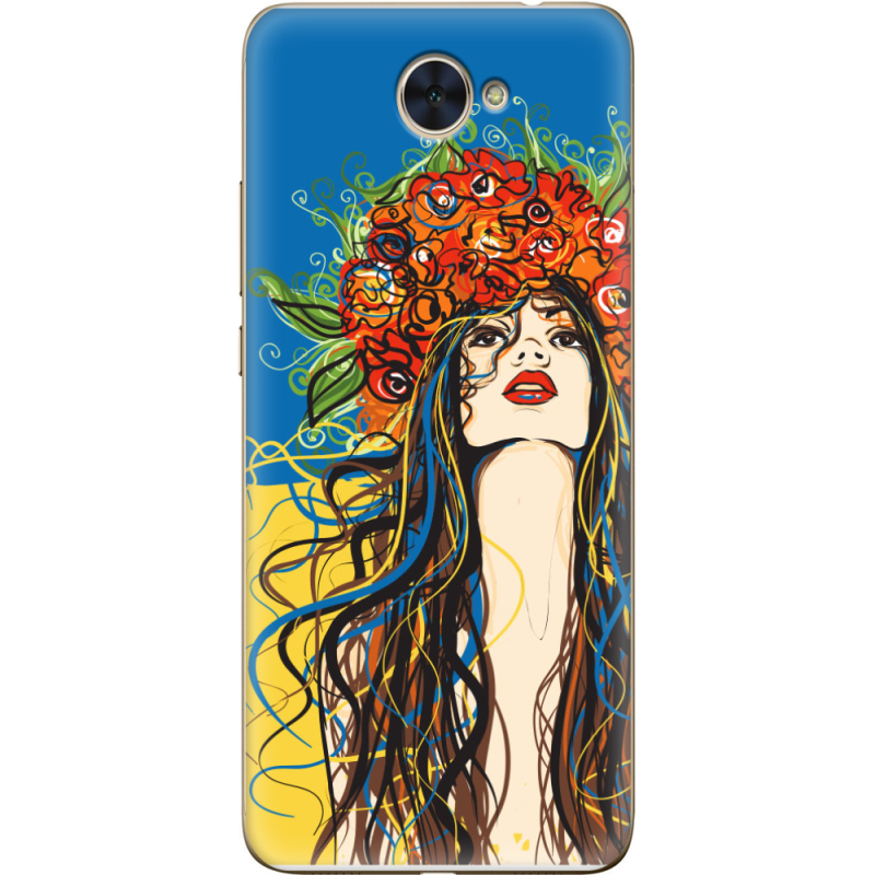 Чехол Uprint Huawei Y7 2017 Ukraine Girl