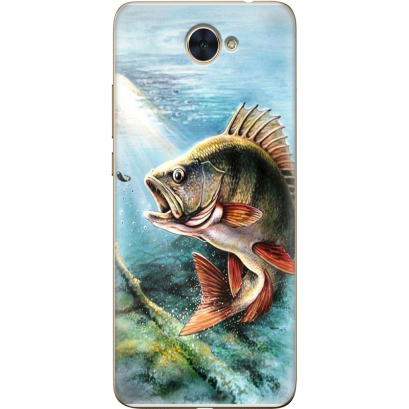 Чехол Uprint Huawei Y7 2017 Полосатый Бандит