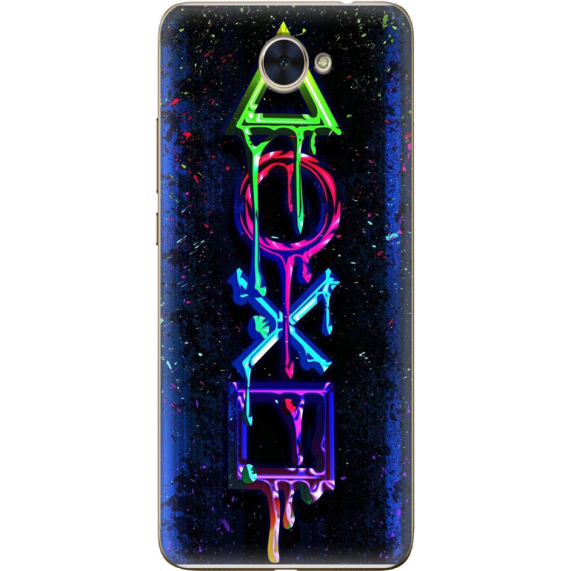 Чехол Uprint Huawei Y7 2017 Graffiti symbols