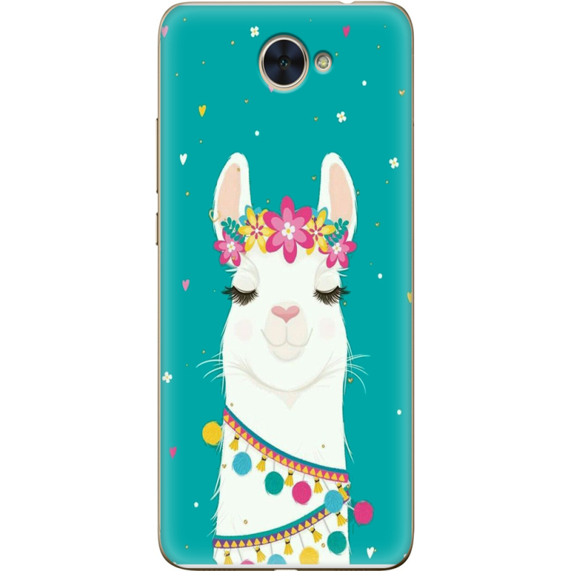 Чехол Uprint Huawei Y7 2017 Cold Llama