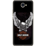 Чехол Uprint Huawei Y7 2017 Harley Davidson and eagle