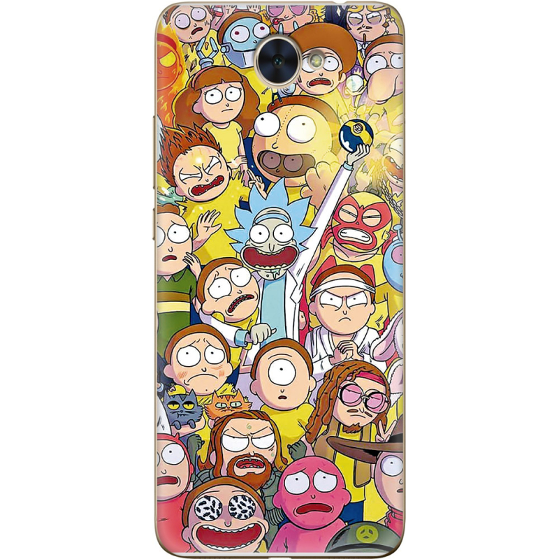 Чехол Uprint Huawei Y7 2017 Rick and Morty