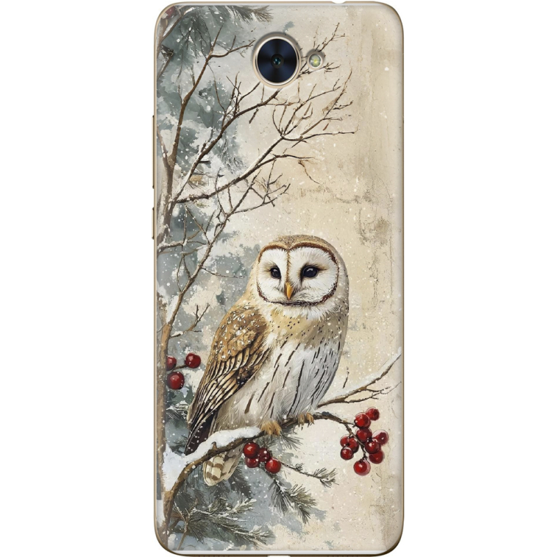 Чехол Uprint Huawei Y7 2017 Christmas Owl