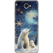 Чехол Uprint Huawei Y7 2017 Північні ведмеді