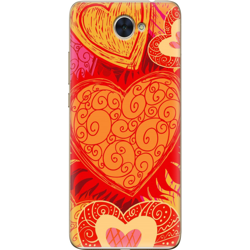 Чехол Uprint Huawei Y7 2017 Warm Hearts