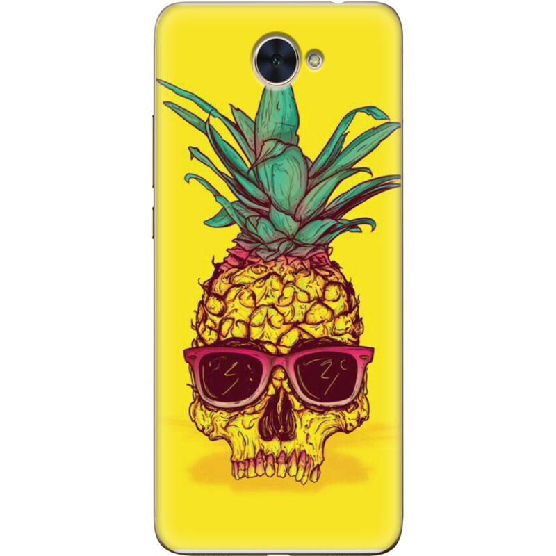 Чехол Uprint Huawei Y7 2017 Pineapple Skull