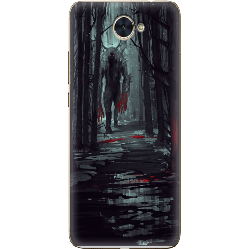 Чехол Uprint Huawei Y7 2017 Forest and Beast