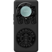 Черный чехол BoxFace Honor Magic 5 Lite 5G Black Coffee