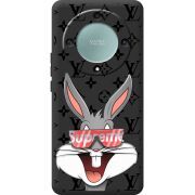 Черный чехол BoxFace Honor Magic 5 Lite 5G looney bunny