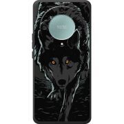 Черный чехол BoxFace Honor Magic 5 Lite 5G Wolf