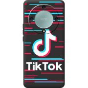 Черный чехол BoxFace Honor Magic 5 Lite 5G Tik Tok