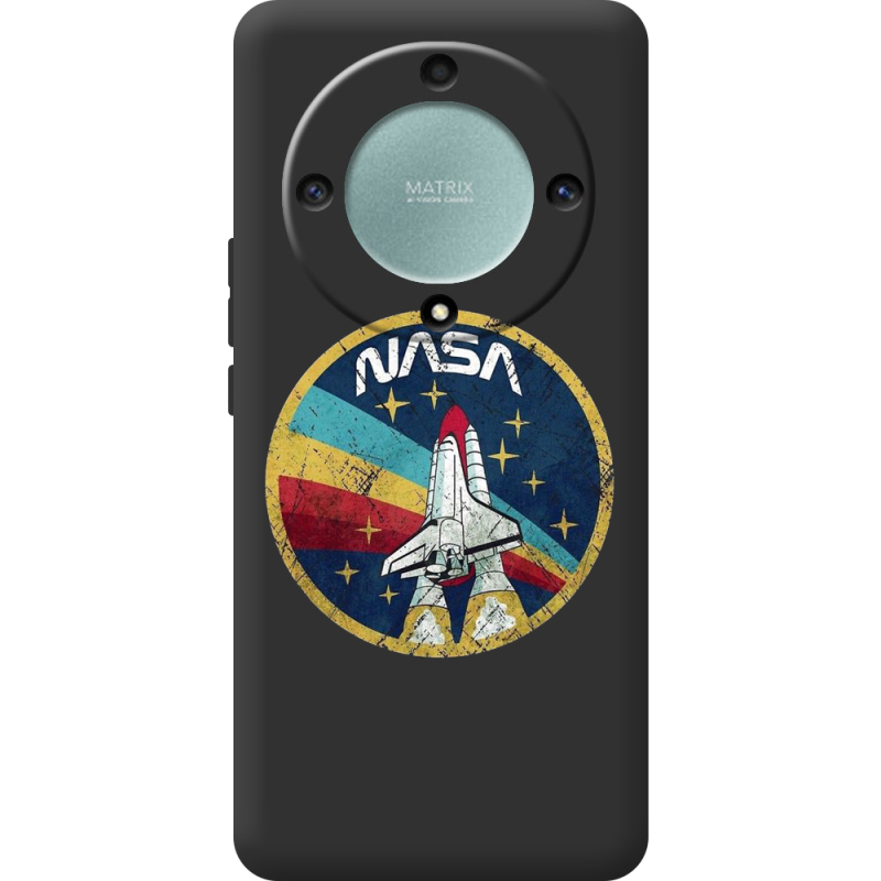 Черный чехол BoxFace Honor Magic 5 Lite 5G NASA