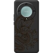 Черный чехол BoxFace Honor Magic 5 Lite 5G Chinese Dragon