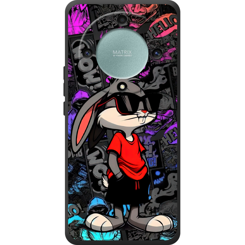 Черный чехол BoxFace Honor Magic 5 Lite 5G Малий вухань