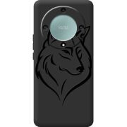 Черный чехол BoxFace Honor Magic 5 Lite 5G Wolf