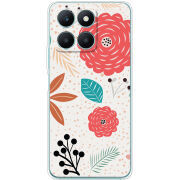 Чехол BoxFace Honor X6a Line Flowers