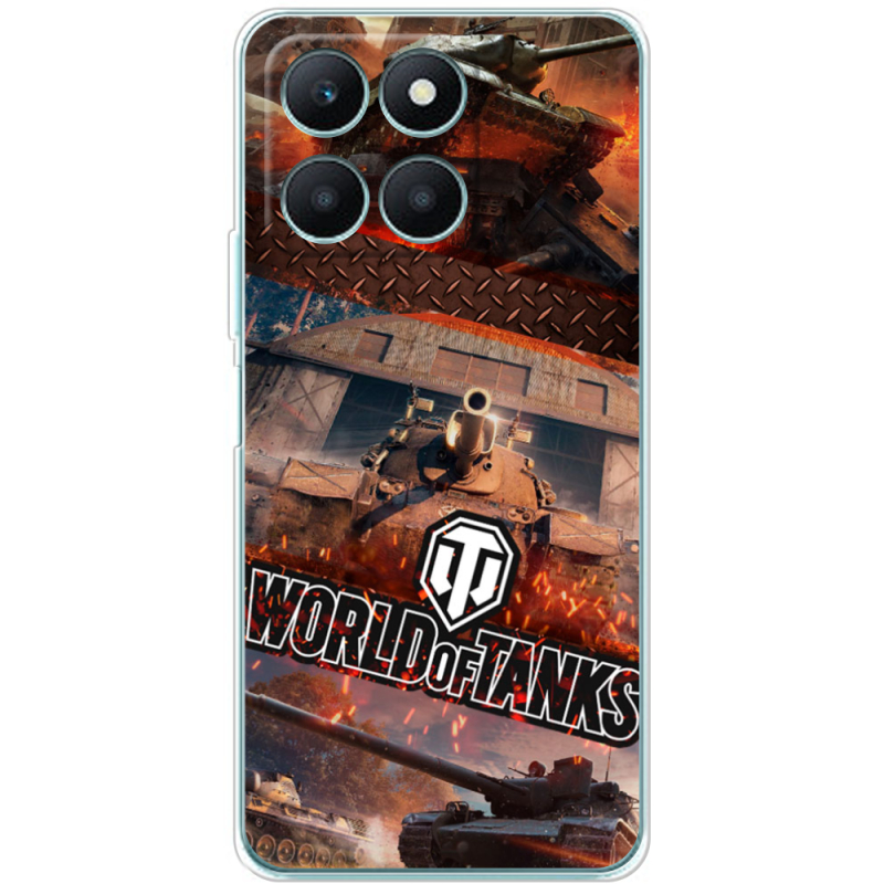 Чехол BoxFace Honor X6a World Of Tanks