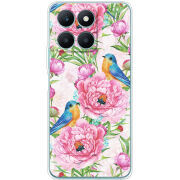 Чехол BoxFace Honor X6a Birds and Flowers