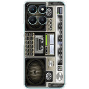 Чехол BoxFace Honor X6a Old Boombox