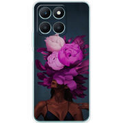 Чехол BoxFace Honor X6a Exquisite Purple Flowers