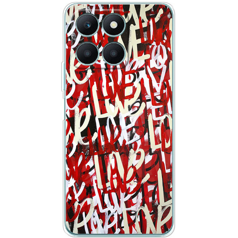 Чехол BoxFace Honor X6a Love Graffiti