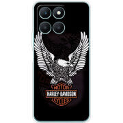 Чехол BoxFace Honor X6a Harley Davidson and eagle