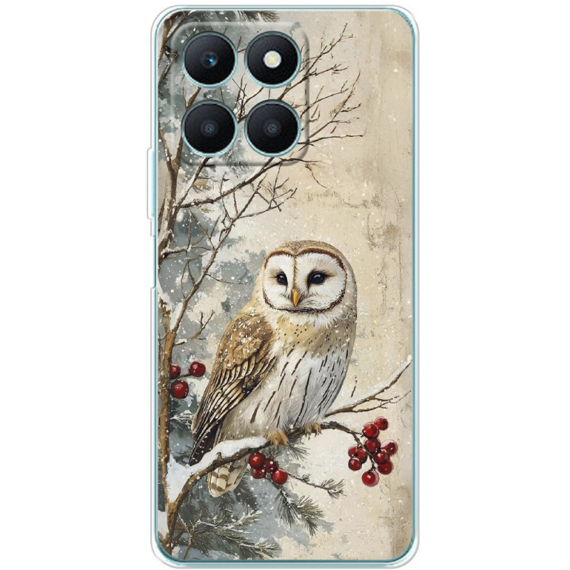 Чехол BoxFace Honor X6a Christmas Owl