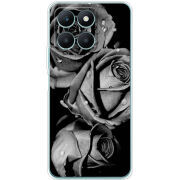 Чехол BoxFace Honor X6a Black and White Roses