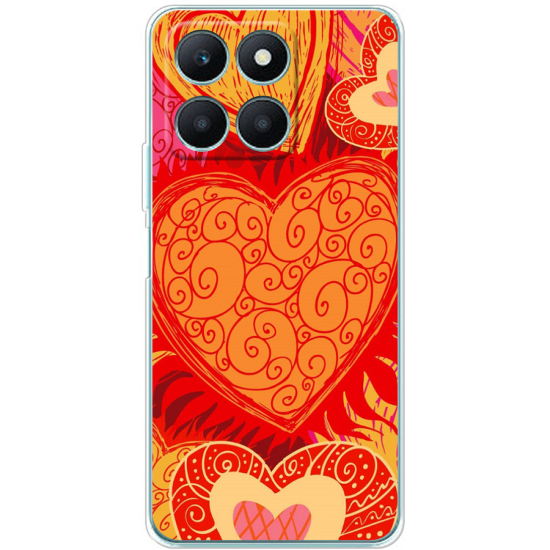 Чехол BoxFace Honor X6a Warm Hearts