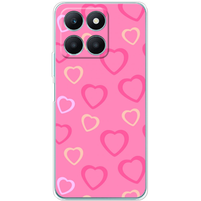 Чехол BoxFace Honor X6a Sugar Hearts