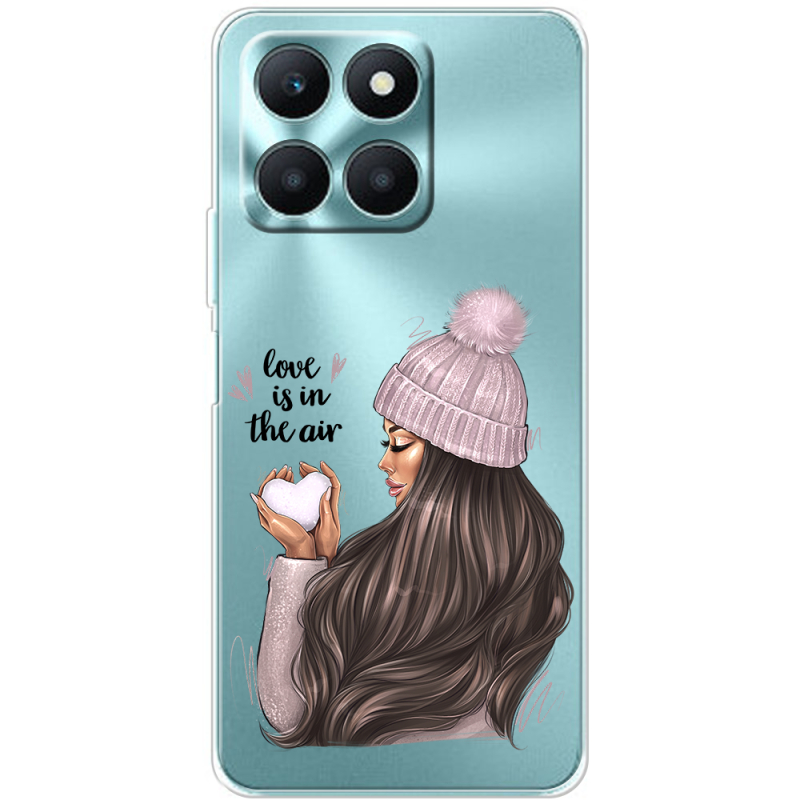 Прозрачный чехол BoxFace Honor X6a love is in the air