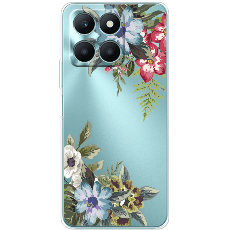 Прозрачный чехол BoxFace Honor X6a Floral