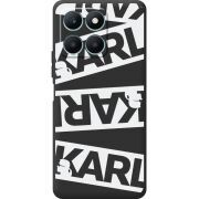 Черный чехол BoxFace Honor X6a White Karl