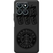 Черный чехол BoxFace Honor X6a Black Coffee