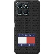 Черный чехол BoxFace Honor X6a Tommy Print