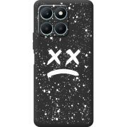 Черный чехол BoxFace Honor X6a Sad Way