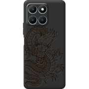 Черный чехол BoxFace Honor X6a Chinese Dragon