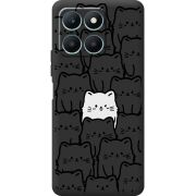 Черный чехол BoxFace Honor X6a 
