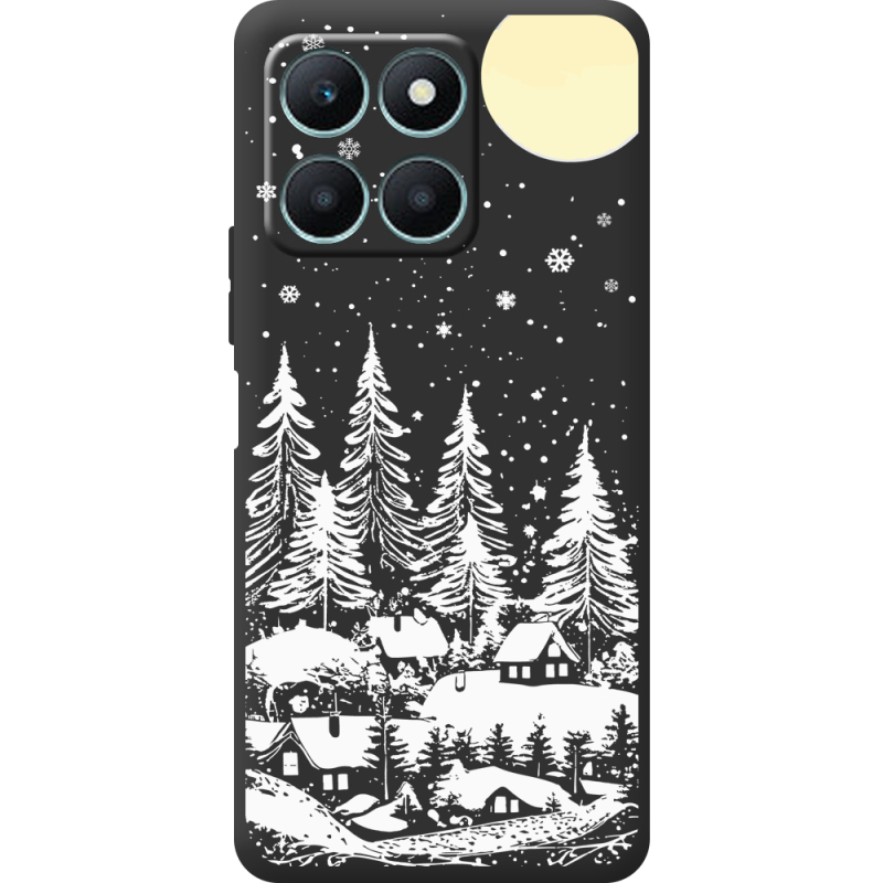 Черный чехол BoxFace Honor X6a 