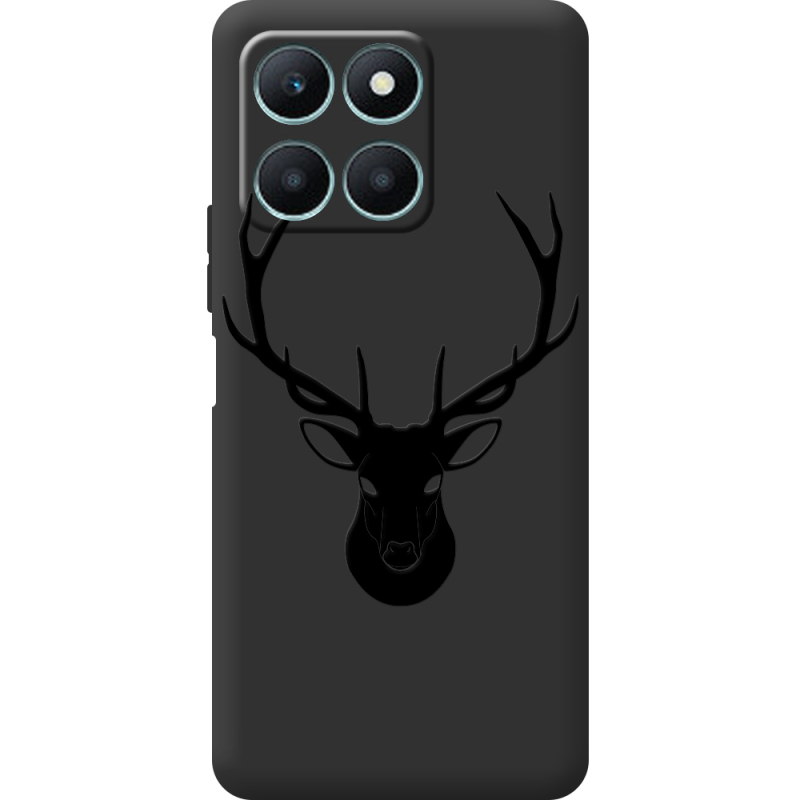 Черный чехол BoxFace Honor X6a Deer