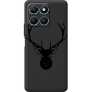 Черный чехол BoxFace Honor X6a Deer