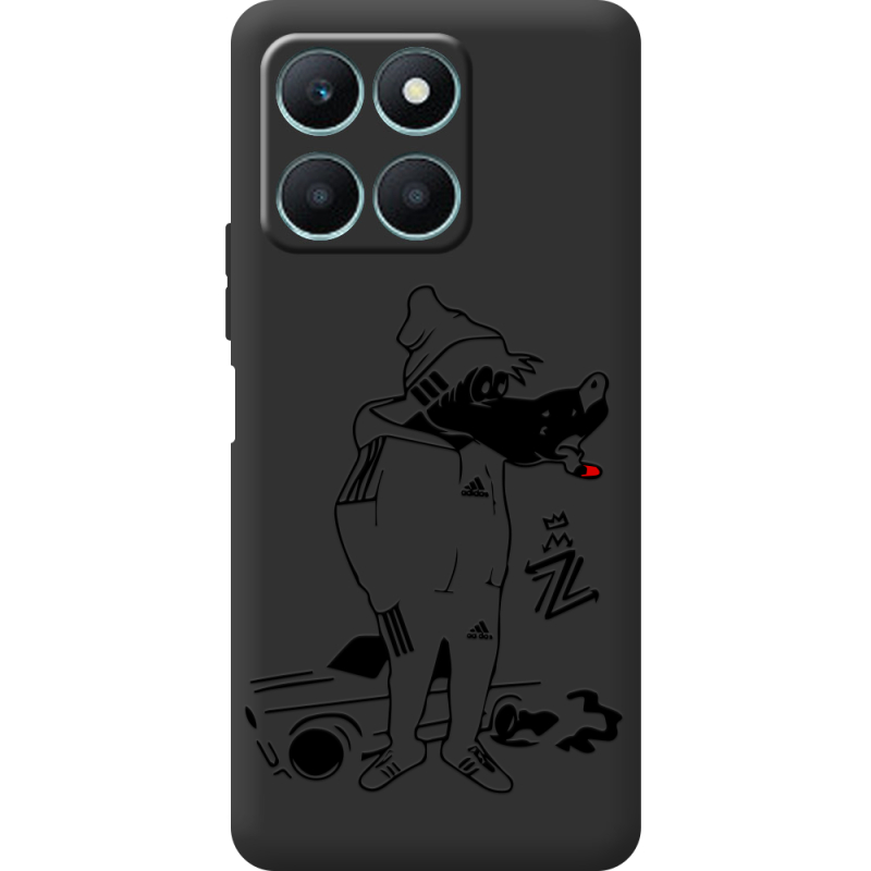 Черный чехол BoxFace Honor X6a 