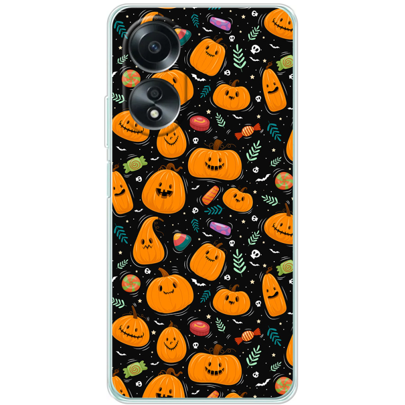 Чехол BoxFace OPPO A58 4G Cute Halloween