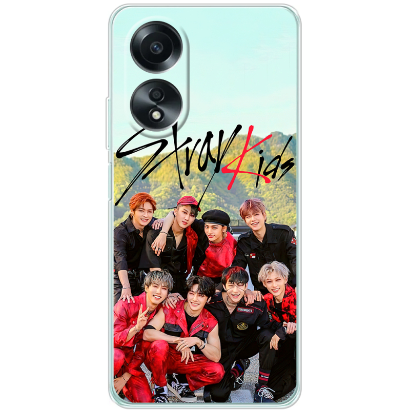 Чехол BoxFace OPPO A58 4G Stray Kids Boy Band