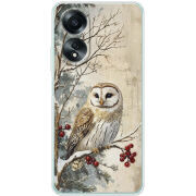 Чехол BoxFace OPPO A58 4G Christmas Owl