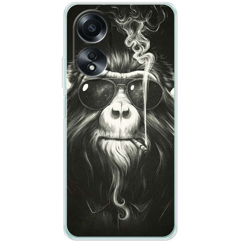 Чехол BoxFace OPPO A58 4G Smokey Monkey
