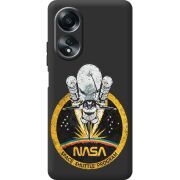 Черный чехол BoxFace OPPO A58 4G NASA Spaceship