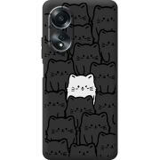 Черный чехол BoxFace OPPO A58 4G 