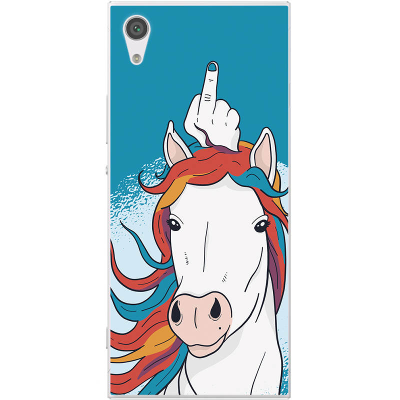 Чехол Uprint Sony Xperia XA1 G3116 / XA1 Dual G3112 Fuck Unicorn