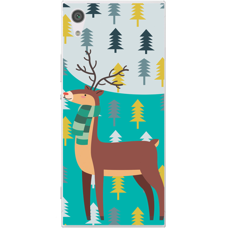 Чехол Uprint Sony Xperia XA1 G3116 / XA1 Dual G3112 Foresty Deer